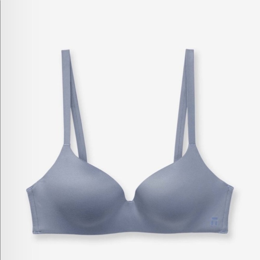 NWT Tommy John 10013811 Second Skin Lightly Lined Demi Bra Black 32 DDD